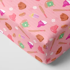 Sheets<Little Sleepies Fitted Crib Sheet All Stars