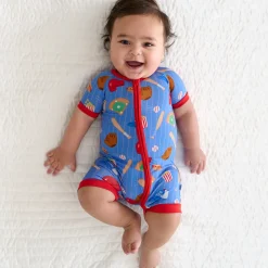 Sibling Matching|Mommy & Me<Little Sleepies Shorty Zippy All Stars