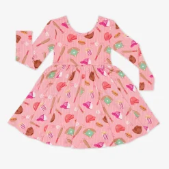 Dresses|Dresses<Little Sleepies Twirl Dress All Stars