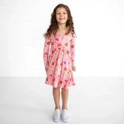 Dresses|Dresses<Little Sleepies Twirl Dress All Stars