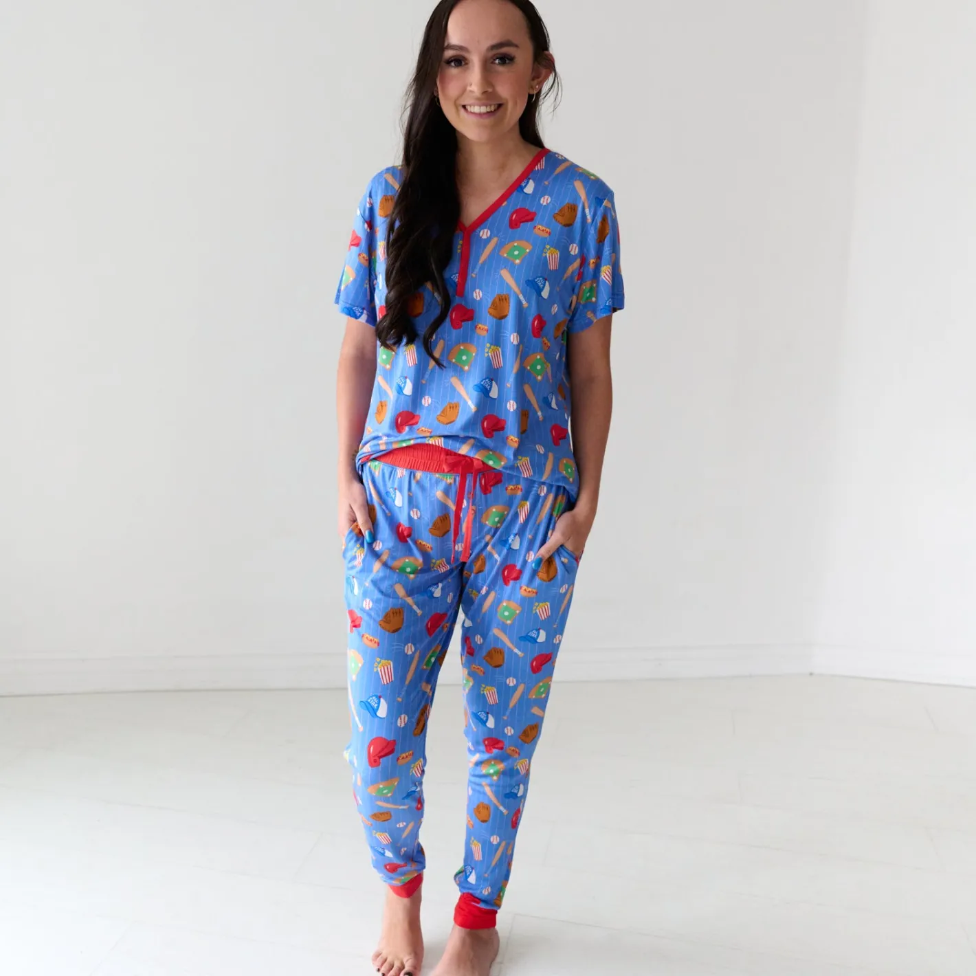 Mommy & Me|Mommy & Me<Little Sleepies Women's Pajama Pants All Stars