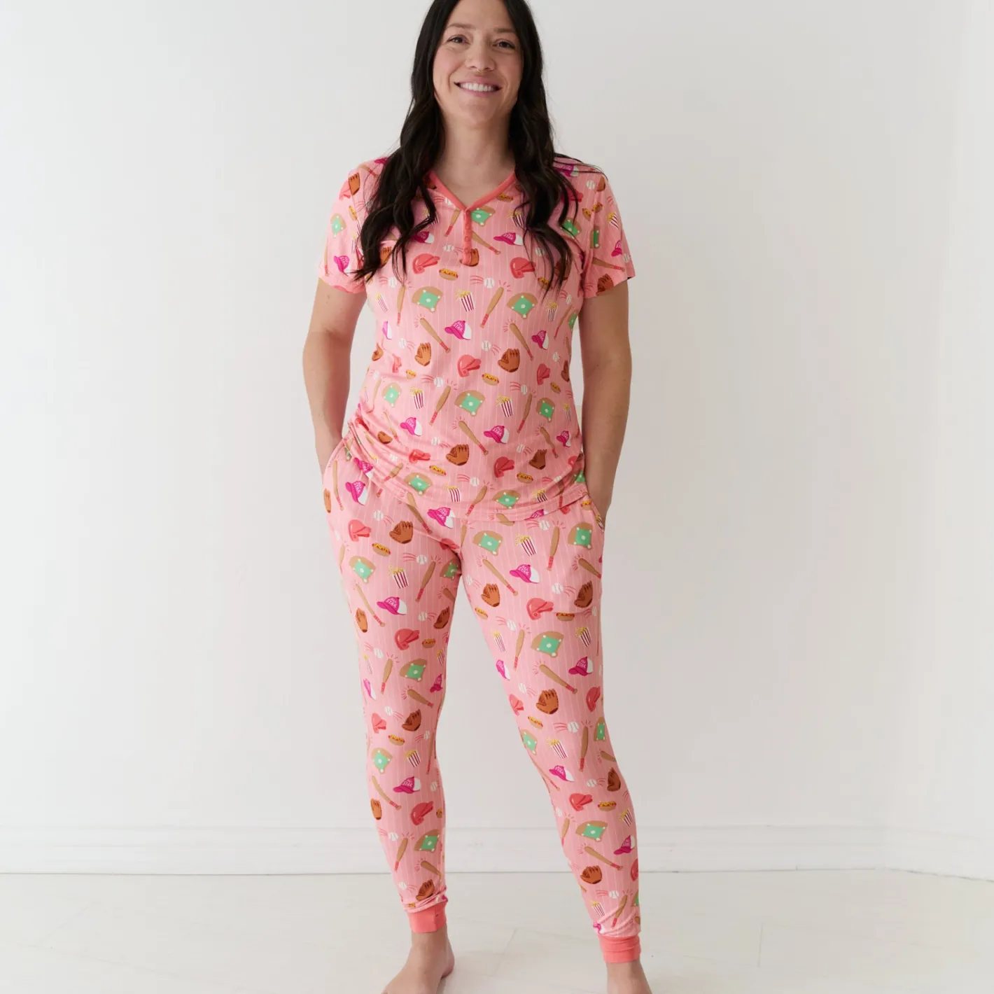 Mommy & Me|Mommy & Me<Little Sleepies Women's Pajama Pants All Stars