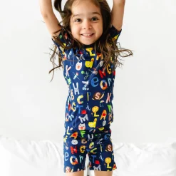 Two-Piece Pj Sets|Two-Piece Pj Sets<Little Sleepies Two-Piece Pajama Set Alphabet Friends