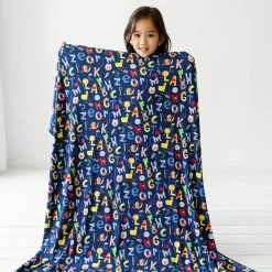 Cloud Blankets|Cloud Blankets<Little Sleepies Large Cloud Blanket® Alphabet Friends