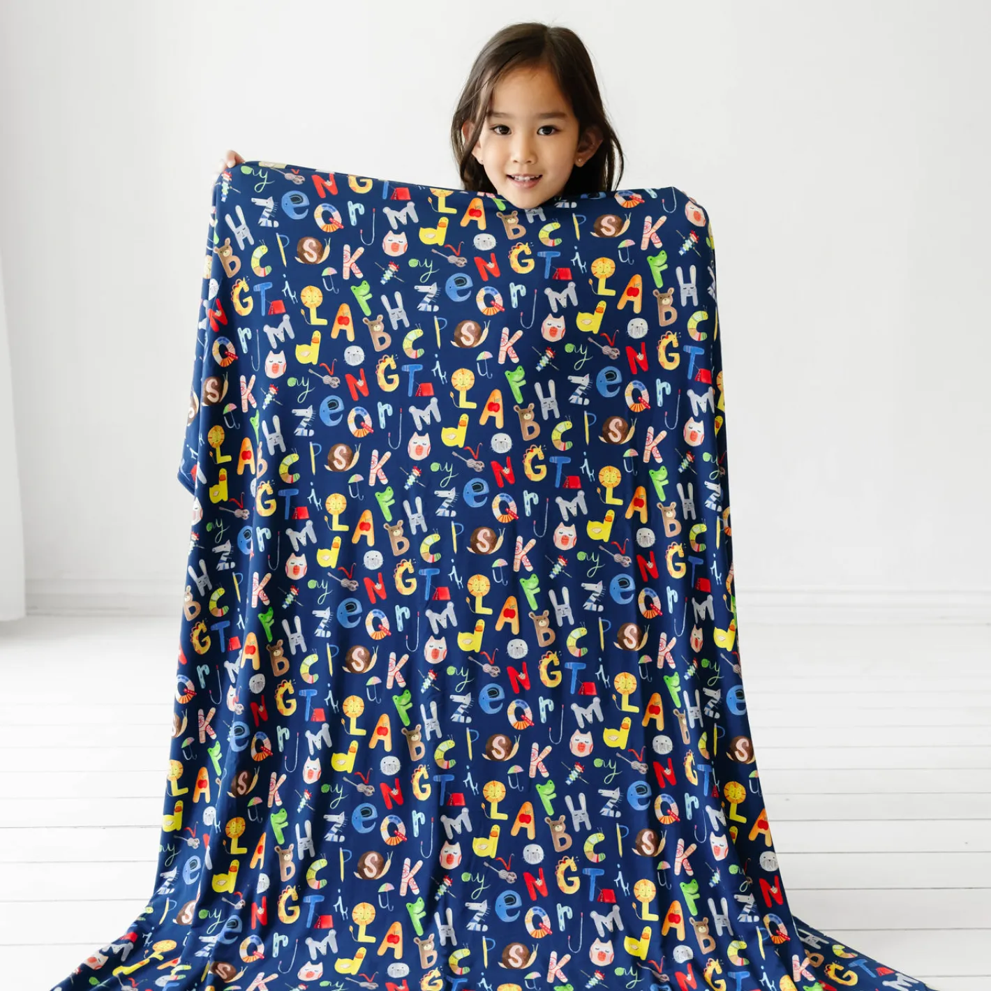 Cloud Blankets|Cloud Blankets<Little Sleepies Large Cloud Blanket® Alphabet Friends