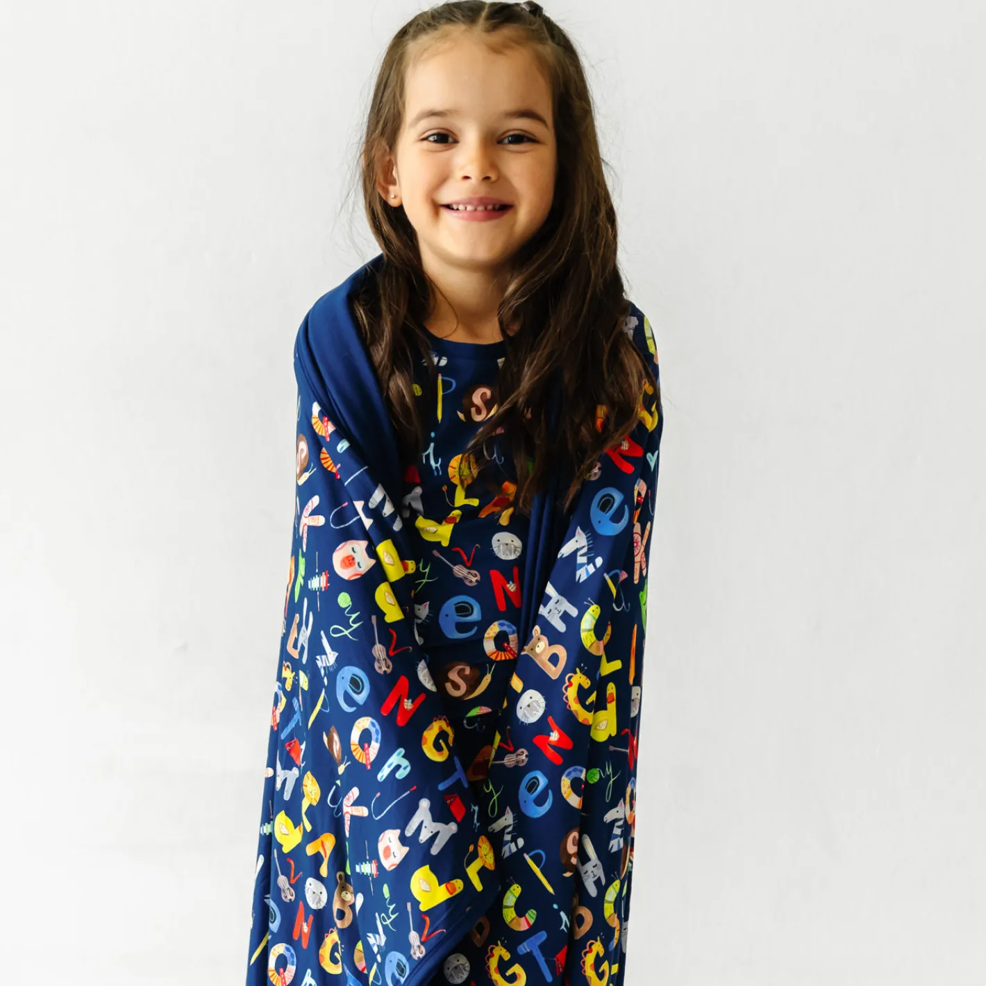 Cloud Blankets|Cloud Blankets<Little Sleepies Large Cloud Blanket® Alphabet Friends