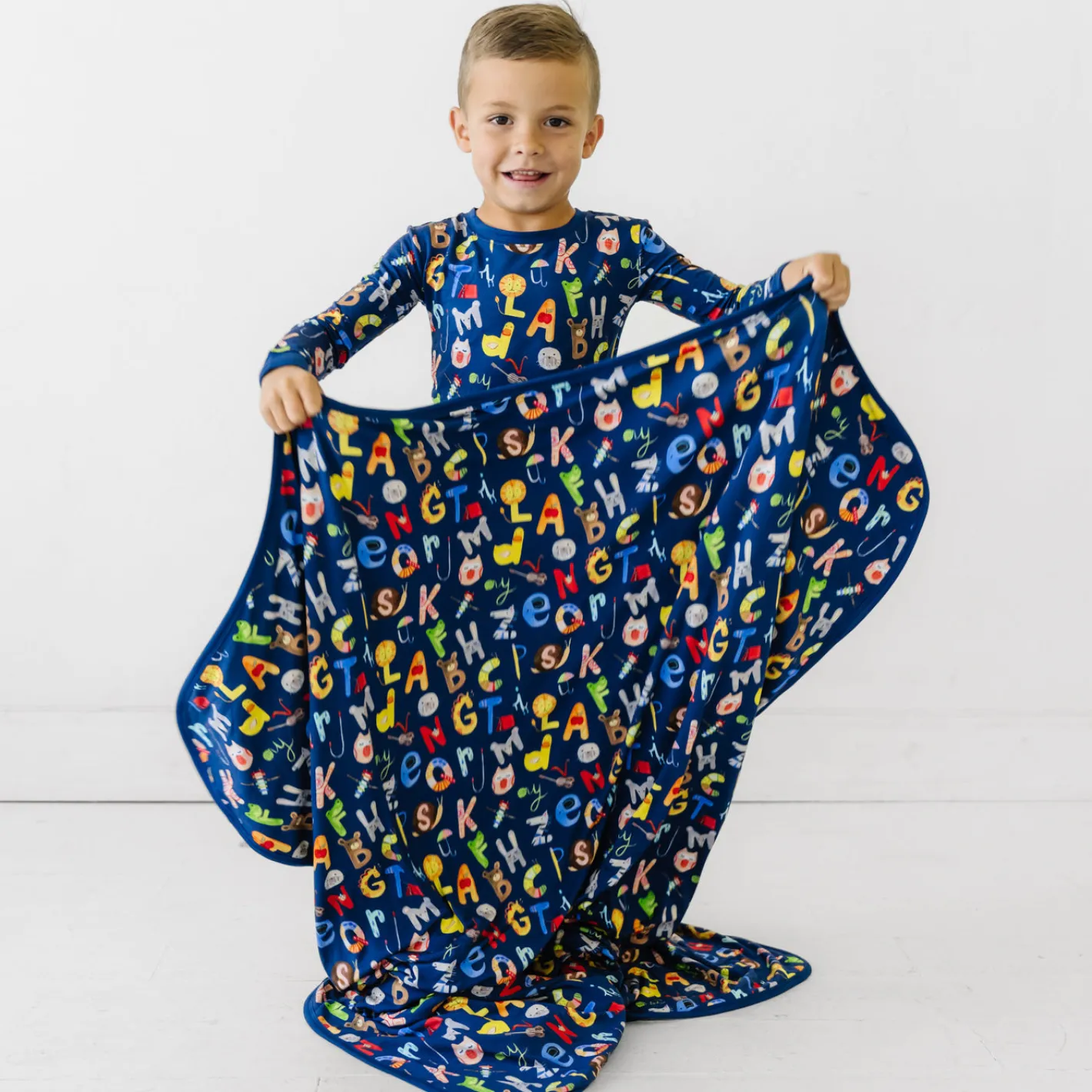 Cloud Blankets|Cloud Blankets<Little Sleepies Large Cloud Blanket® Alphabet Friends