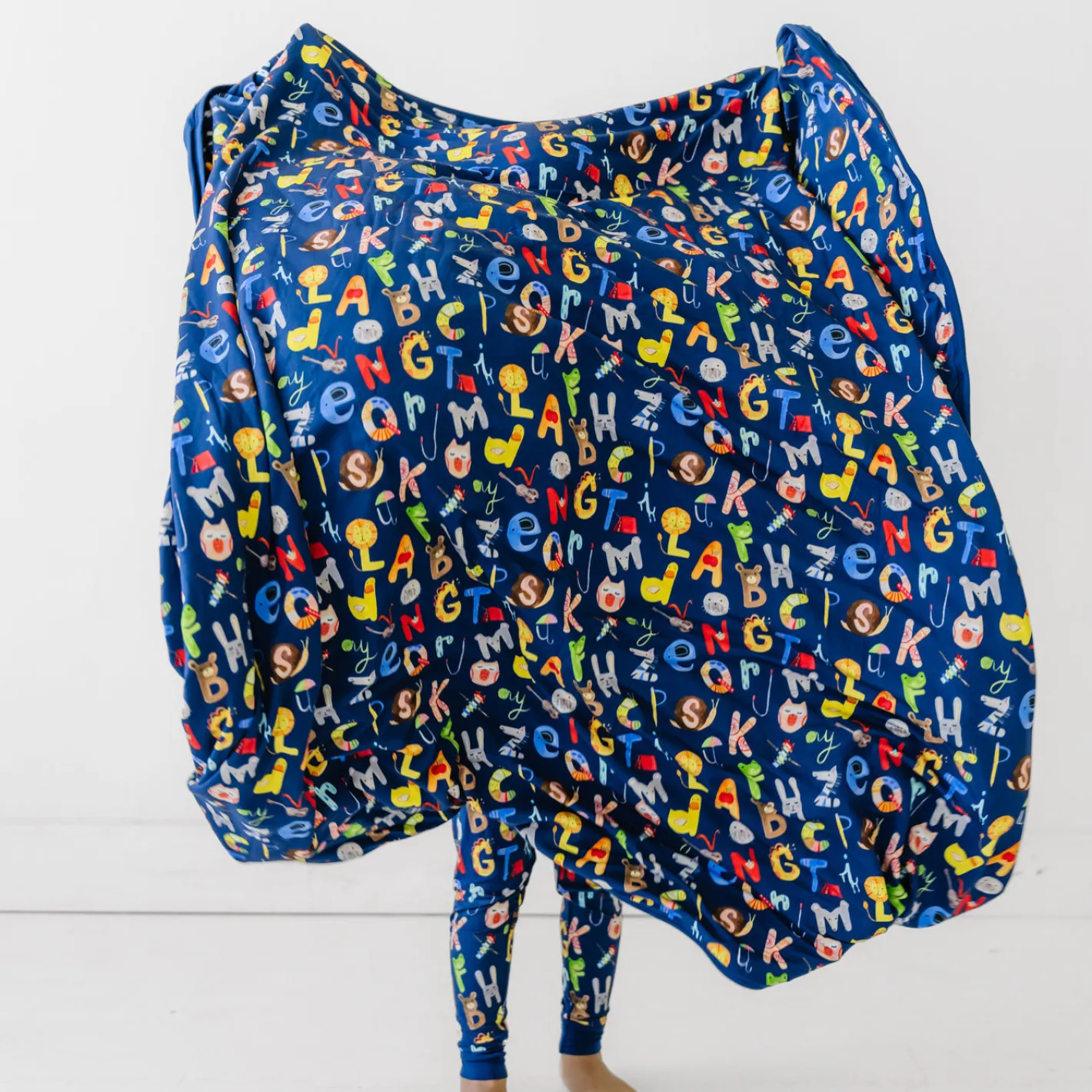 Cloud Blankets|Cloud Blankets<Little Sleepies Large Cloud Blanket® Alphabet Friends