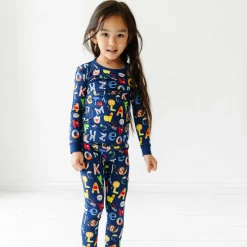 Two-Piece Pj Sets|Two-Piece Pj Sets<Little Sleepies Two-Piece Pajama Set Alphabet Friends