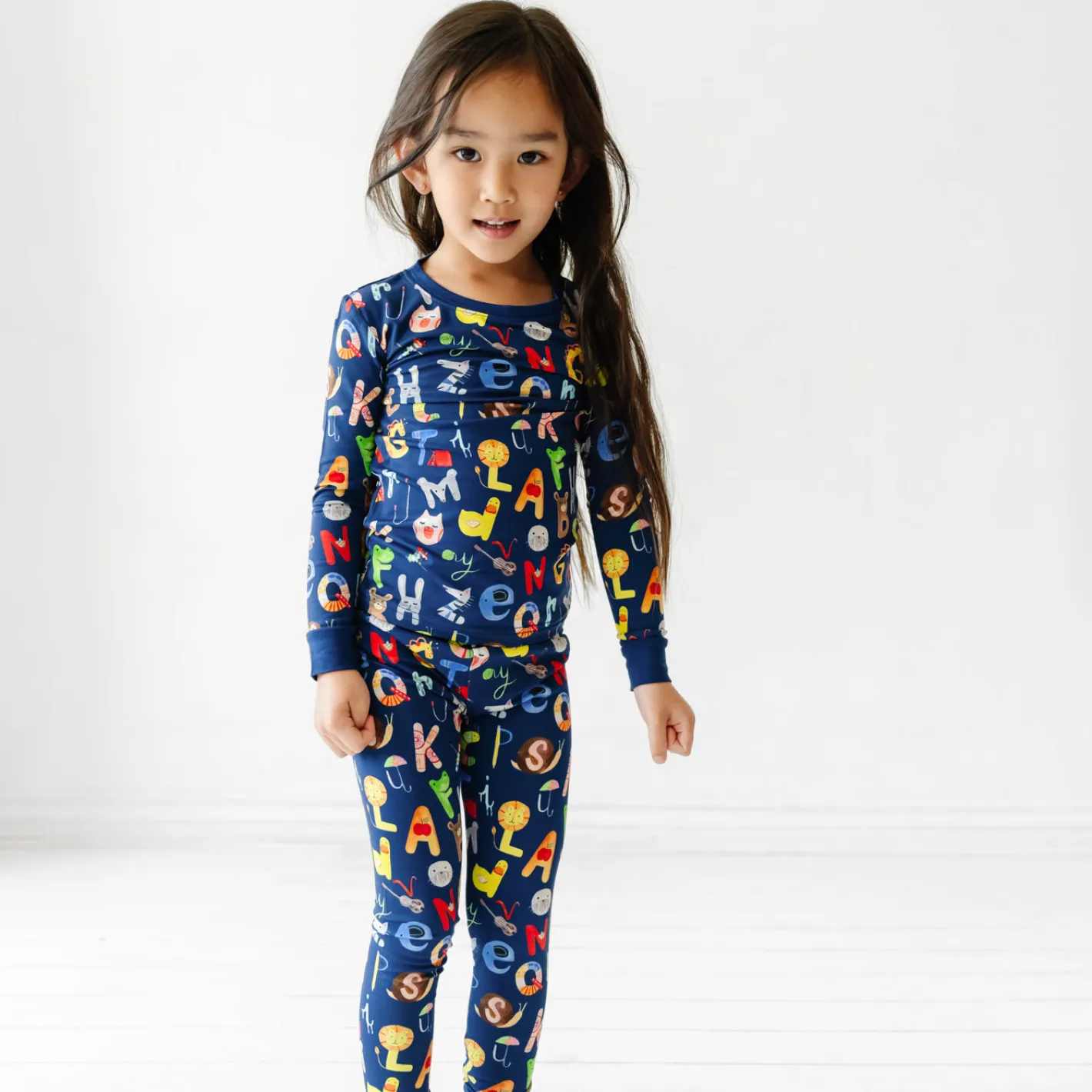Two-Piece Pj Sets|Two-Piece Pj Sets<Little Sleepies Two-Piece Pajama Set Alphabet Friends