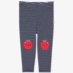 Bamboo Baby Clothes|Bottoms<Little Sleepies Legging Apple Patch