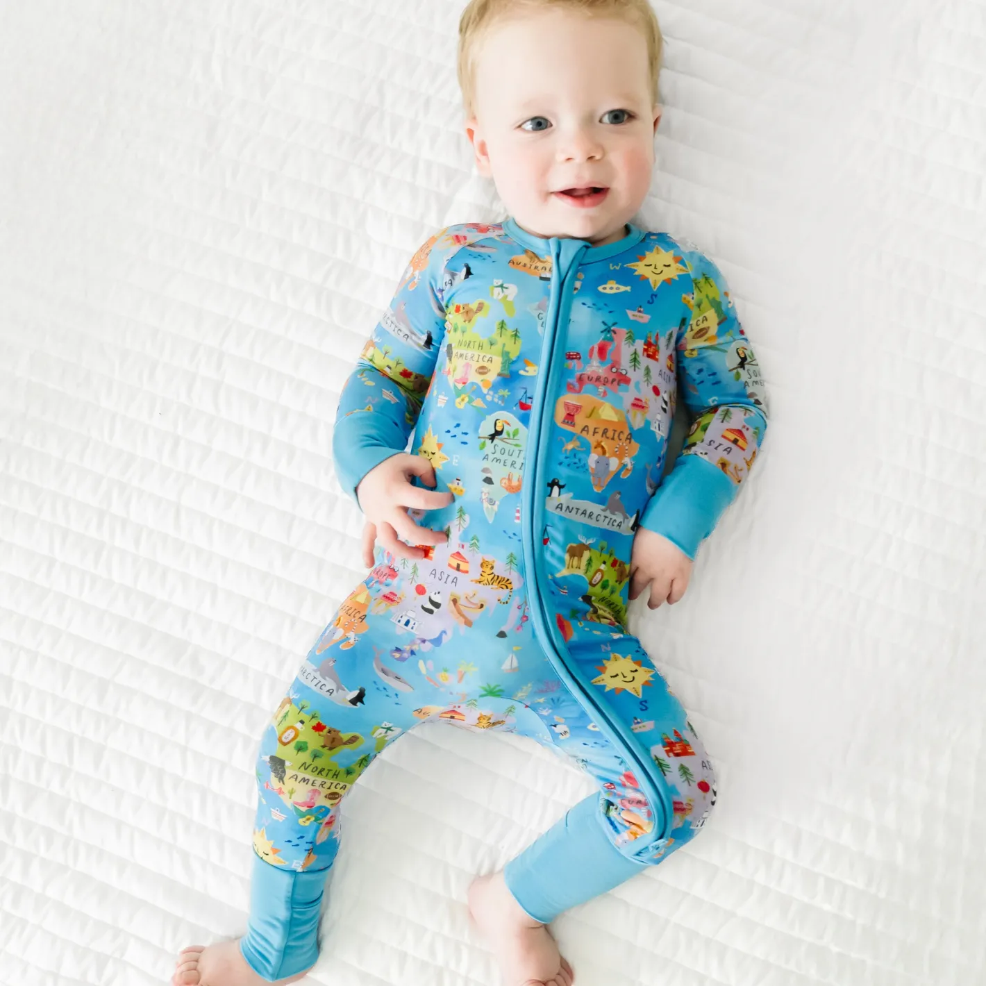 Zippies|Mommy & Me<Little Sleepies Zippy Around The World