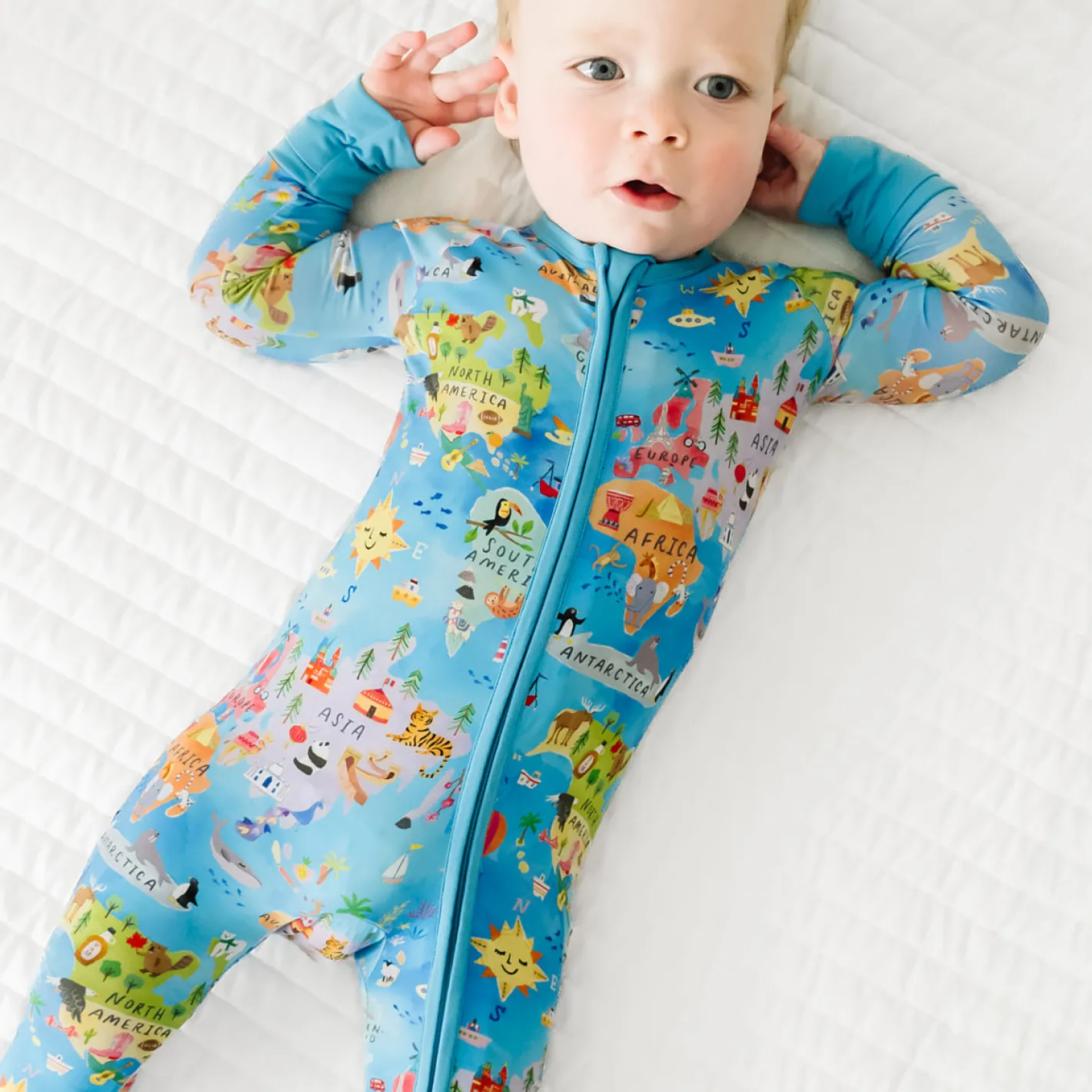 Zippies|Mommy & Me<Little Sleepies Zippy Around The World