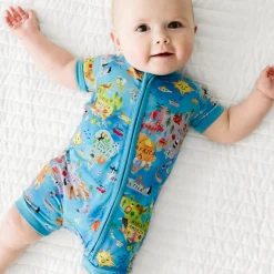 Zippies|Mommy & Me<Little Sleepies Shorty Zippy Around The World
