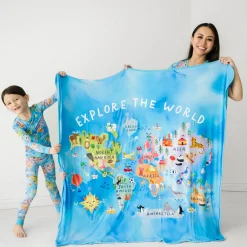 Cloud Blankets|Cloud Blankets<Little Sleepies Large Cloud Blanket® Around The World