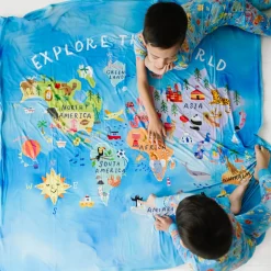 Cloud Blankets|Cloud Blankets<Little Sleepies Large Cloud Blanket® Around The World