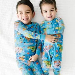 Two-Piece Pj Sets|Two-Piece Pj Sets<Little Sleepies Two-Piece Pajama Set Around The World