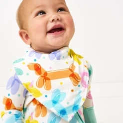 Bibs<Little Sleepies Bandana Bib Balloon Bash