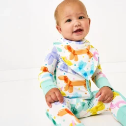 Bibs<Little Sleepies Bandana Bib Balloon Bash