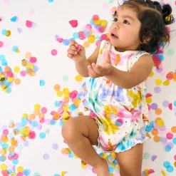 Bamboo Baby Clothes|Rompers<Little Sleepies Bubble Romper Balloon Bash
