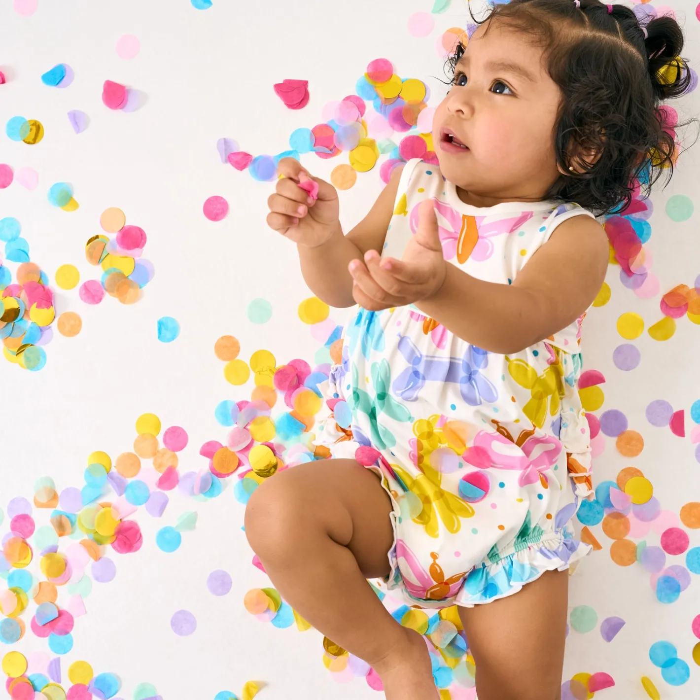 Bamboo Baby Clothes|Rompers<Little Sleepies Bubble Romper Balloon Bash