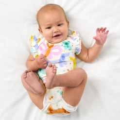 Bamboo Baby Clothes|Bodysuits<Little Sleepies Flutter Bodysuit Balloon Bash