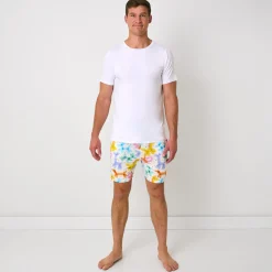 Daddy & Me|Full Family Matching<Little Sleepies Men's Pajama Shorts Balloon Bash