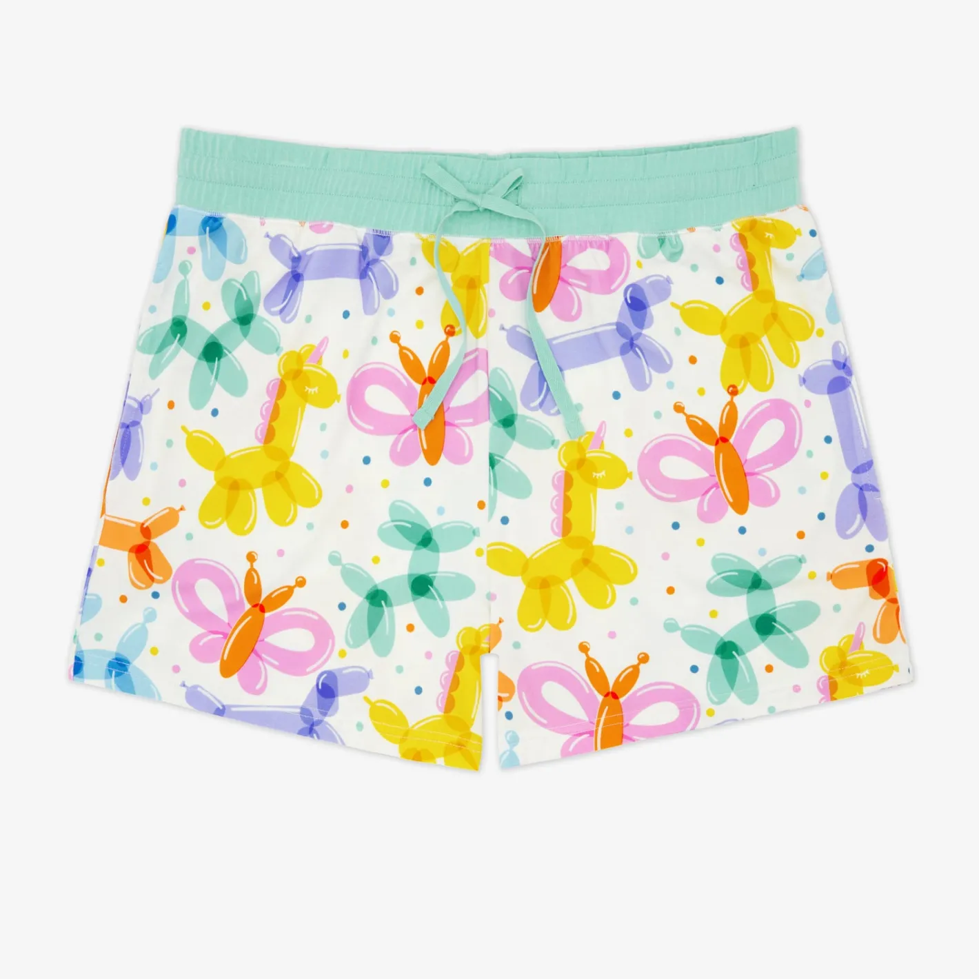 Mommy & Me|Mommy & Me<Little Sleepies Women's Pajama Shorts Balloon Bash