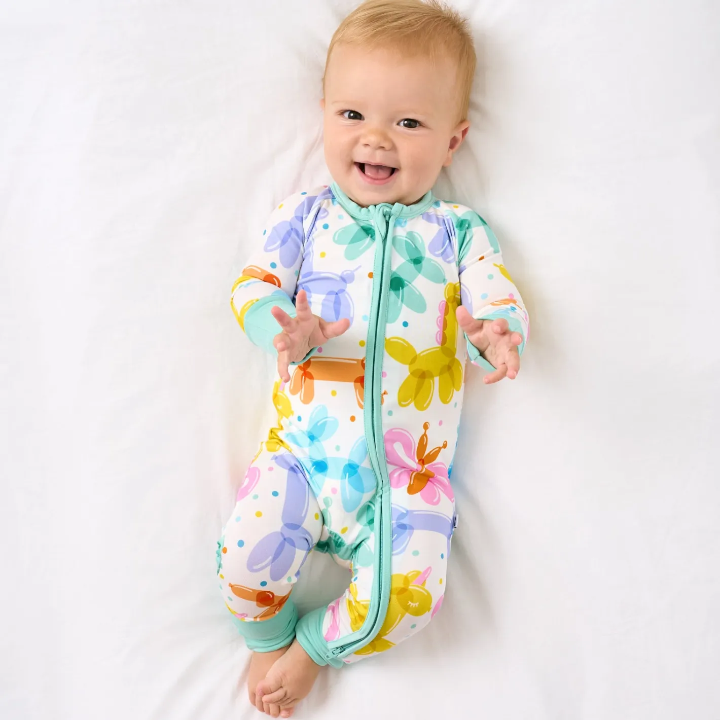 Mommy & Me|Mommy & Me<Little Sleepies Zippy Balloon Bash