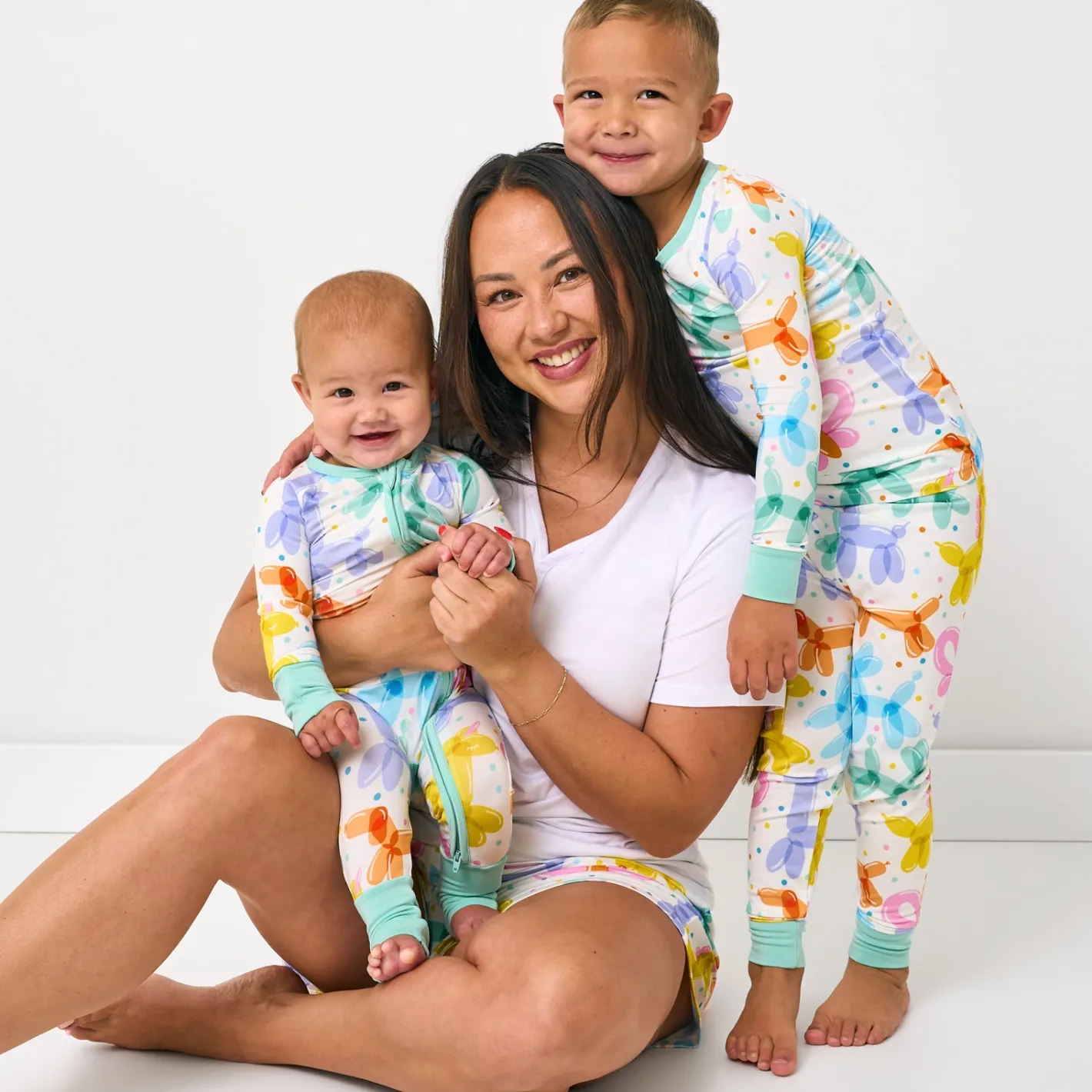Mommy & Me|Mommy & Me<Little Sleepies Zippy Balloon Bash