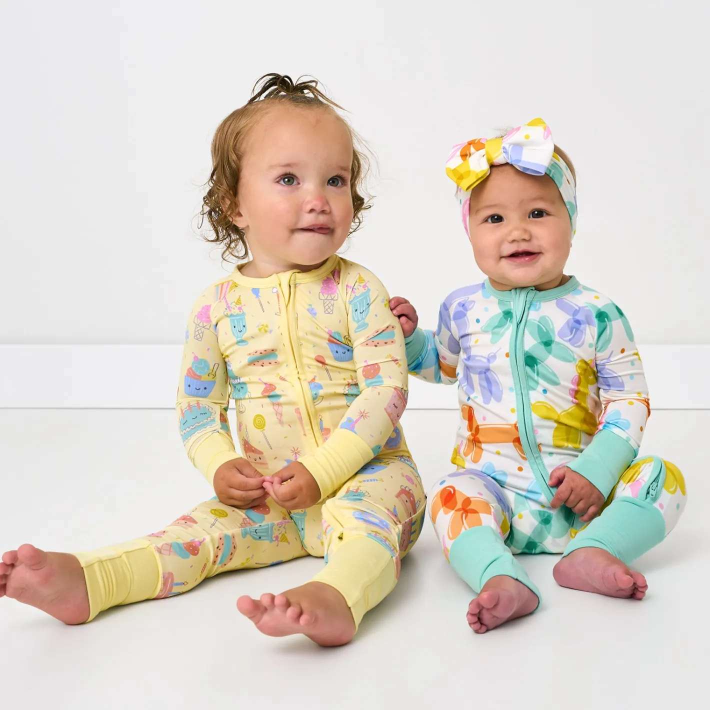 Mommy & Me|Mommy & Me<Little Sleepies Zippy Balloon Bash