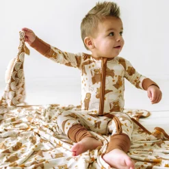 Cloud Blankets|Cloud Blankets<Little Sleepies Large Cloud Blanket® Beary Sleepy