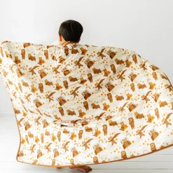 Cloud Blankets|Cloud Blankets<Little Sleepies Large Cloud Blanket® Beary Sleepy