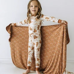 Cloud Blankets|Cloud Blankets<Little Sleepies Large Cloud Blanket® Beary Sleepy