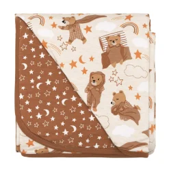 Cloud Blankets|Cloud Blankets<Little Sleepies Large Cloud Blanket® Beary Sleepy