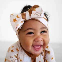 Hats & Headbands<Little Sleepies Luxe Bow Headband Beary Sleepy