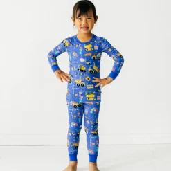 Two-Piece Pj Sets|Two-Piece Pj Sets<Little Sleepies Two-Piece Pajama Set Birthday Builders