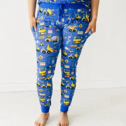 Mommy & Me|Mommy & Me<Little Sleepies Women's Pajama Pants Birthday Builders