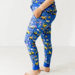 Mommy & Me|Mommy & Me<Little Sleepies Women's Pajama Pants Birthday Builders