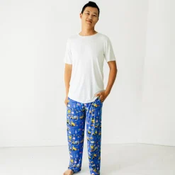 Daddy & Me|Full Family Matching<Little Sleepies Men's Pajama Pants Birthday Builders