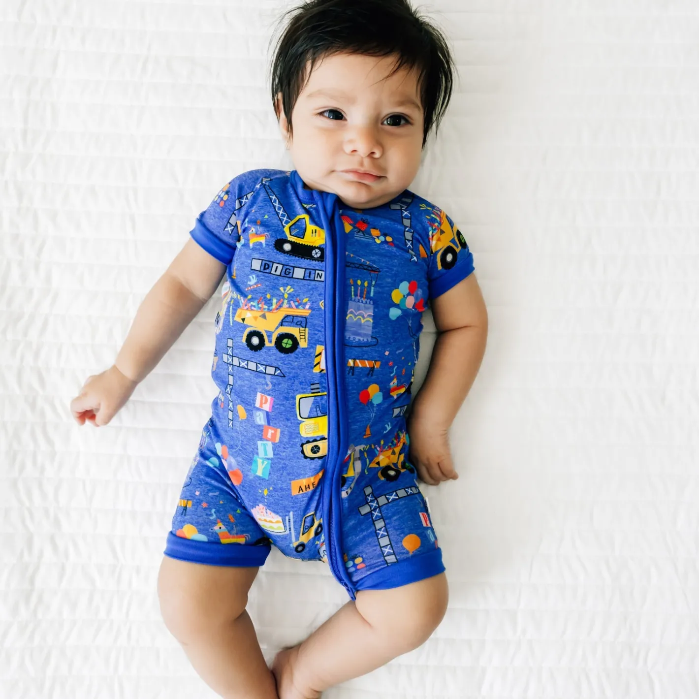 Zippies|Mommy & Me<Little Sleepies Shorty Zippy Birthday Builders