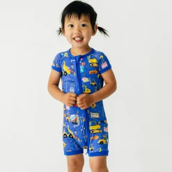 Zippies|Mommy & Me<Little Sleepies Shorty Zippy Birthday Builders