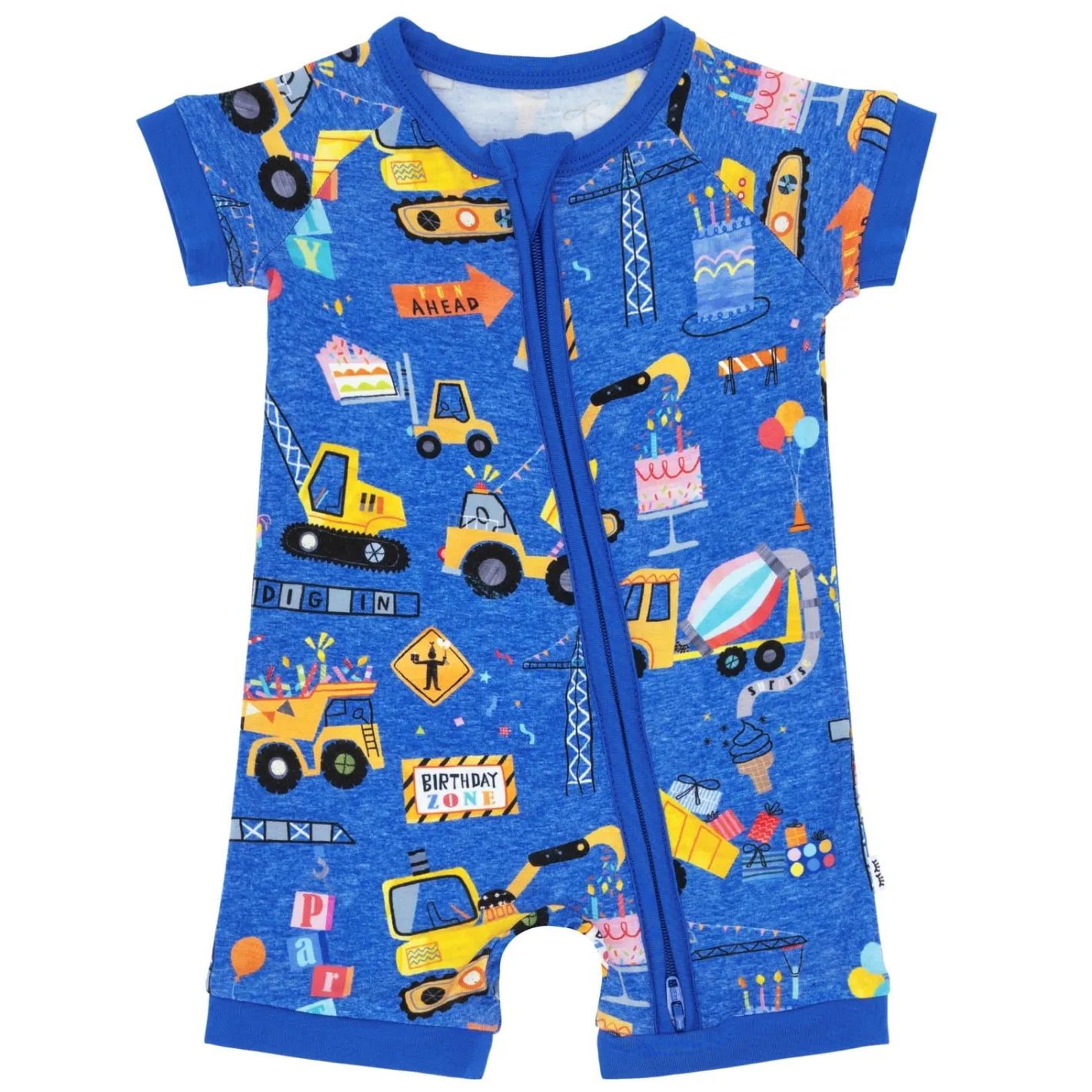 Zippies|Mommy & Me<Little Sleepies Shorty Zippy Birthday Builders