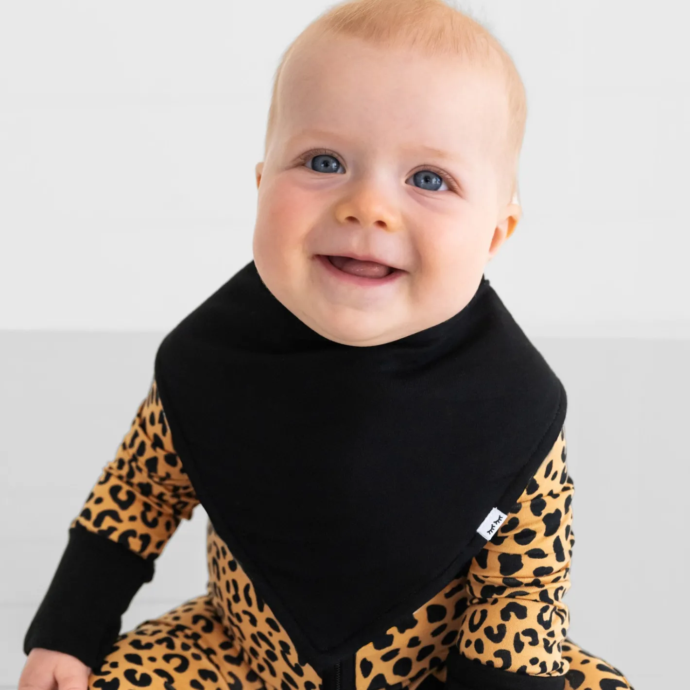 Bibs<Little Sleepies Bandana Bib Black