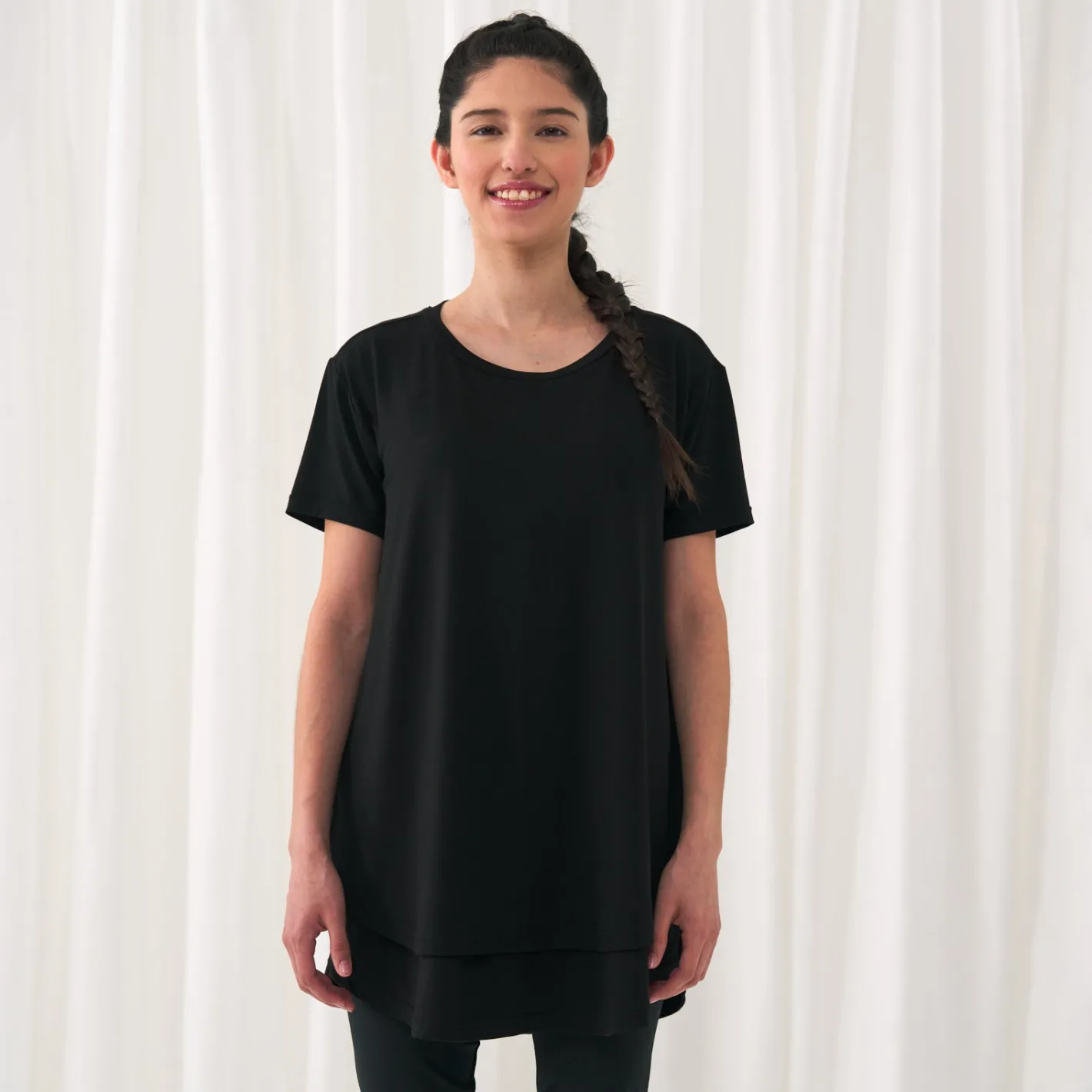 Women's Pajamas|Women's Tees<Little Sleepies Women's Nursing Top Black