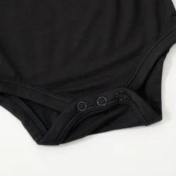 Bamboo Baby Clothes|Everyday Essentials<Little Sleepies Bodysuit Black