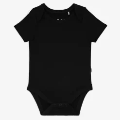 Bamboo Baby Clothes|Everyday Essentials<Little Sleepies Bodysuit Black