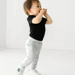 Bamboo Baby Clothes|Everyday Essentials<Little Sleepies Bodysuit Black