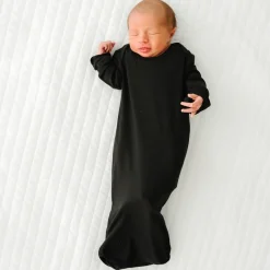 Layette|Infant Gowns<Little Sleepies Infant Gown Black