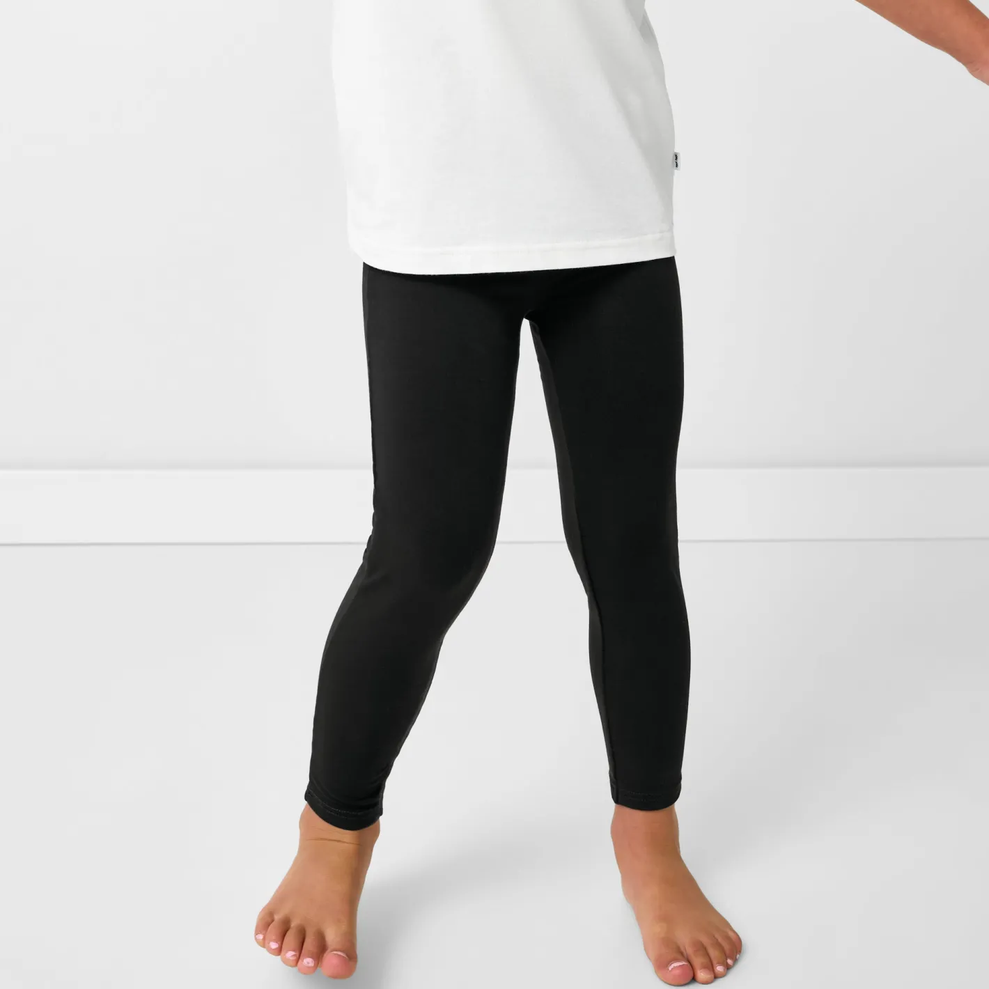 Bamboo Baby Clothes|Everyday Essentials<Little Sleepies Legging Black